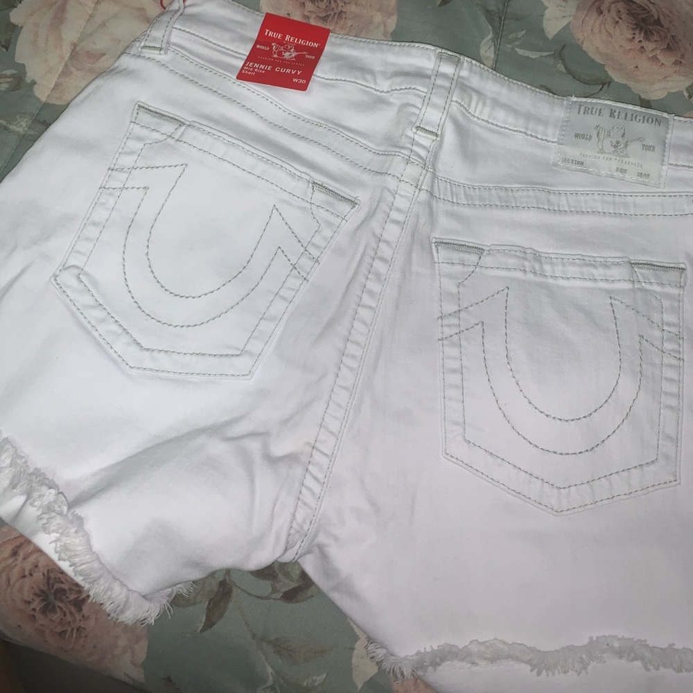 True religion white short